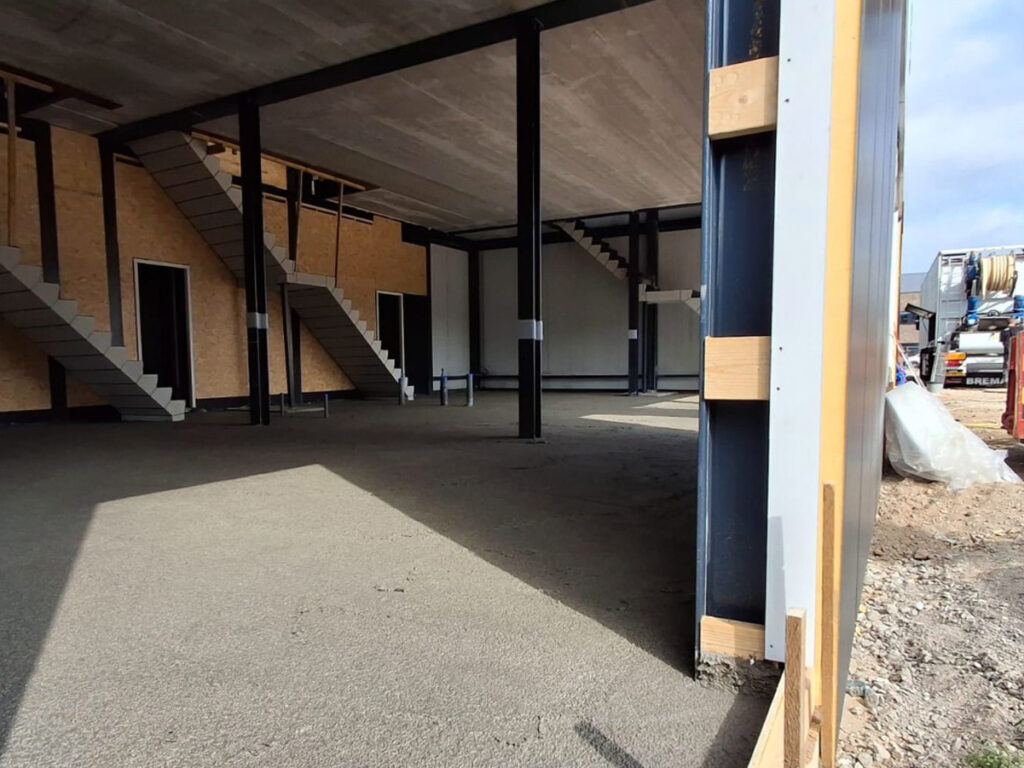 Isoleren op kantoor Brabant- isolatiebeton van frinsu